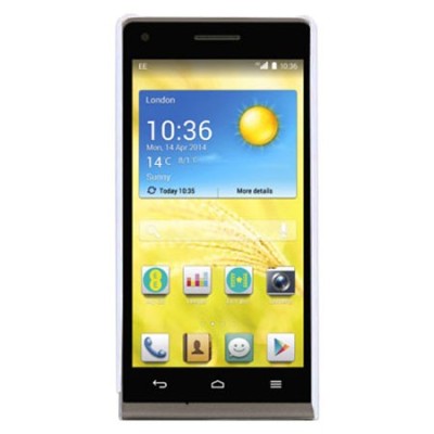 Huawei Ascend G6 Nillkin Frosted Shield balts plastmasas futrālis + ekrāna aizsargplēve / Vacins.lv