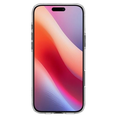 Apple iPhone 16 Pro "Spigen" Liquid Crystal MagFit dzidrs, caurspīdīgs cieta silikona apvalks | vacins.lv