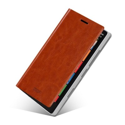 „Mofi“ Rui serijos Nokia Lumia 930 juodas odinis atverčiamas dėklas / Priedai.lt