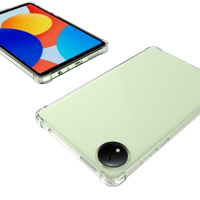 Xiaomi Redmi Pad SE 4G 8.7 pastiprinātas aizsardzības cieta silikona (TPU) dzidrs apvalks | Vacins.lv
