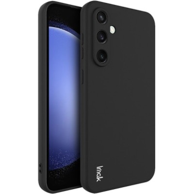 Samsung Galaxy S24 FE „Imak“ kieto silikono TPU juodas dėklas - nugarėlė | Priedai.lt
