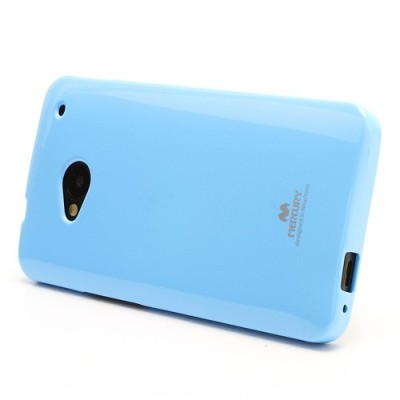 „Mercury“ HTC One M7 šviesiai mėlynas dėklas (Dėkliukas) / Priedai.lt