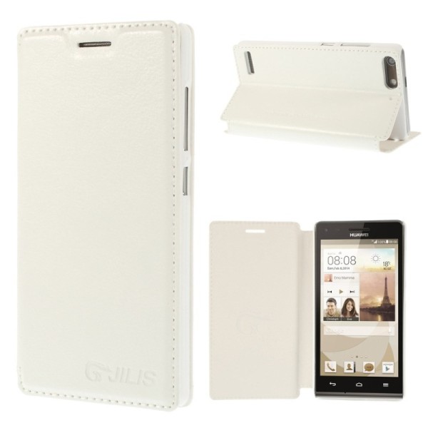 „Jilis“ atvērams futrālis - balts (Ascend G6)