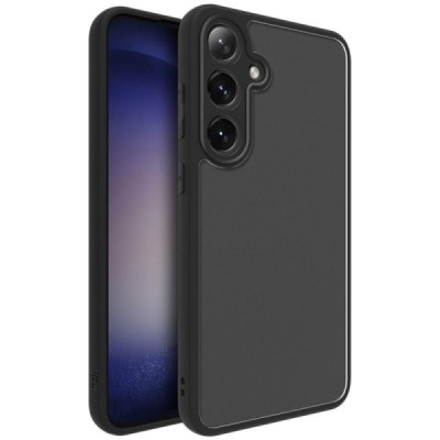 Samsung Galaxy S24 FE „Imak“ kieto silikono TPU matinis tamsintas dėklas - nugarėlė | Priedai.lt
