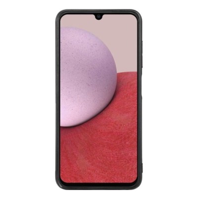 Samsung Galaxy A14 5G (SM-A146B, SM-A145F) „Camouflage“ Pattern brūns ādas apvalks | Vacins.lv