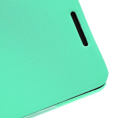 Atvēramais HTC One M7 zaļš maciņš / Vacins.lv