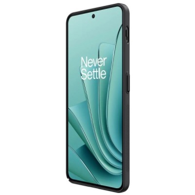 Nillkin Frosted Shield OnePlus Nord 3 melns plastmasas futrālis | Vacins.lv
