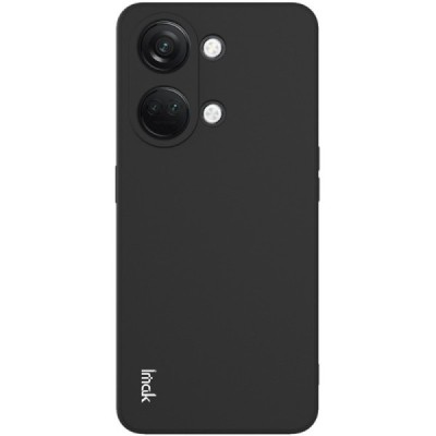 OnePlus Nord 3 „Imak“ cieta silikona (TPU) melns apvalks | vacins.lv