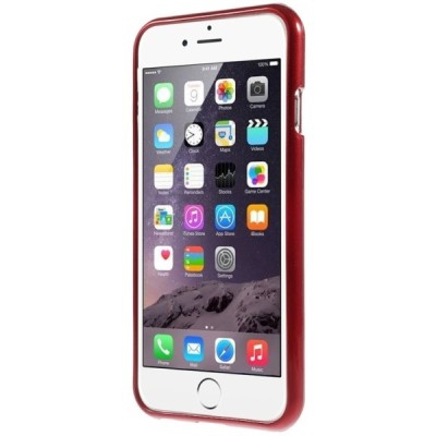 Apple iPhone 6 (6s) Mercury sarkans cieta silikona (TPU) futrālis / Vacins.lv