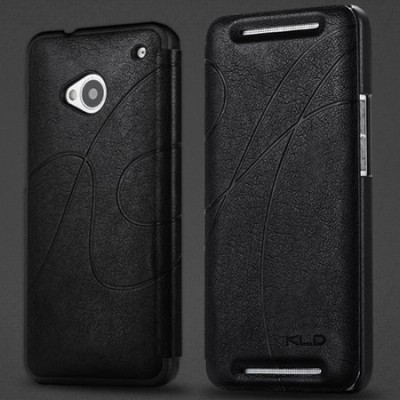 „Kalaideng“ Oscar atverčiamas HTC One M7 juodas dėklas (Dėkliukas) / Priedai.lt
