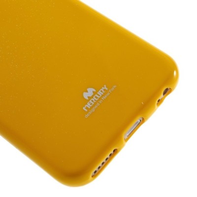 Apple iPhone 6 (6s) geltonas Mercury kieto silikono (TPU) dėklas / Priedai.lt