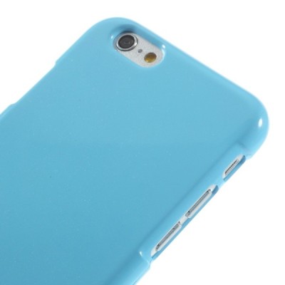 Apple iPhone 6 (6s) šviesiai mėlynas (žydras) Mercury kieto silikono (TPU) dėklas / Priedai.lt
