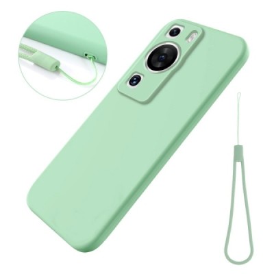 Huawei P60 (P60 Pro) „Shell“ cieta silikona (TPU) zaļš apvalks | Vacins.lv