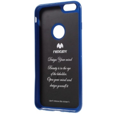Apple iPhone 6 (6s) Mercury tumši zils cieta silikona (TPU) futrālis / Vacins.lv
