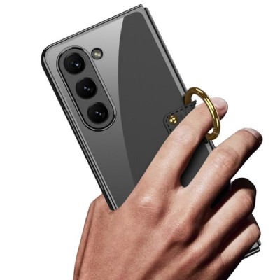 Samsung Galaxy Fold5 5G (SM-F946B) GKK Ring skaidrus plastikinis dėklas - nugarėlė | Priedai.lt