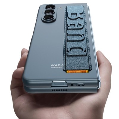 Samsung Galaxy Fold5 5G (SM-F946B) GKK Band Glass plastikinis mėlynas dėklas - nugarėlė | Priedai.lt
