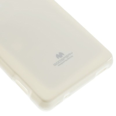 Sony Xperia Z3 Compact Mercury balts cieta silikona (TPU) futrālis / Vacins.lv