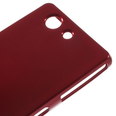 Sony Xperia Z3 Compact Mercury sarkans cieta silikona (TPU) futrālis / Vacins.lv