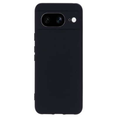 Google Pixel 8 Shell cieta silikona (TPU) apvalks - melns | vacins.lv