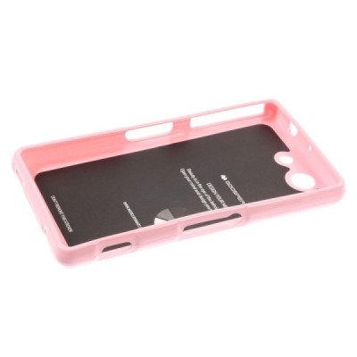 Sony Xperia Z3 Compact Mercury rozs cieta silikona (TPU) futrālis / Vacins.lv