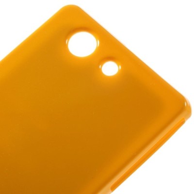 Sony Xperia Z3 Compact Mercury dzeltens cieta silikona (TPU) futrālis / Vacins.lv