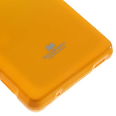 Sony Xperia Z3 Compact Mercury dzeltens cieta silikona (TPU) futrālis / Vacins.lv