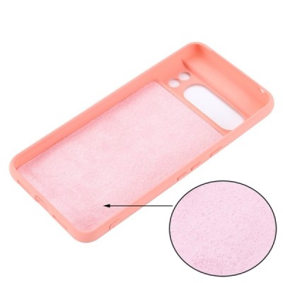 Google Pixel 8 Pro Shell cieta silikona (TPU) apvalks - rozs | vacins.lv