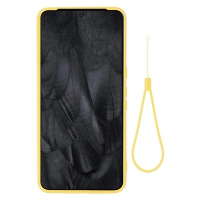 Google Pixel 8 Pro Shell cieta silikona (TPU) apvalks - dzeltens | vacins.lv