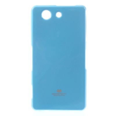 Sony Xperia Z3 Compact Mercury gaiši zils cieta silikona (TPU) futrālis / Vacins.lv