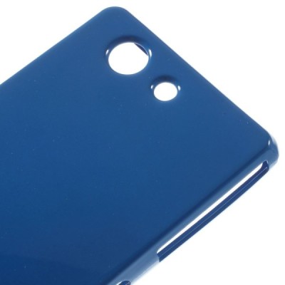 Sony Xperia Z3 Compact Mercury tumši zils cieta silikona (TPU) futrālis / Vacins.lv