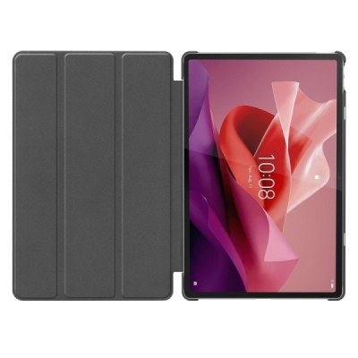 Lenovo Tab P12 12.7" atvēramais ādas zils maciņš | Vacins.lv