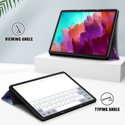 Lenovo Tab P12 12.7" atvēramais „Cosmo“ krāsains, maciņš | Vacins.lv