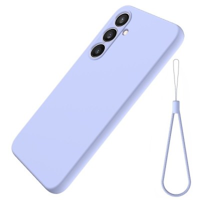 Samsung Galaxy S23 FE (Fan Edition) Shell cieta silikona (TPU) apvalks - violets | vacins.lv