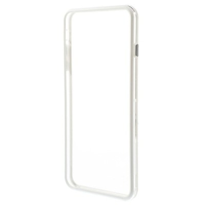 Apple iPhone 6 Plus (6s Plus) dzidrs, caurspīdīgs rāmis (sānu apmale, bamperis) - balts / Vacins.lv