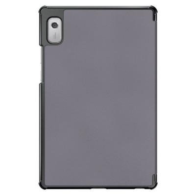 Lenovo Tab M9 9" atvēramais pelēks maciņš | Vacins.lv