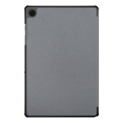 Samsung Galaxy Tab A11+ / A9+ atvēramais pelēks maciņš | Vacins.lv