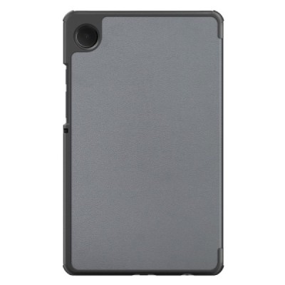 Samsung Galaxy Tab A11 / A9 atvēramais pelēks maciņš | Vacins.lv