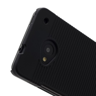 „Trīs vienā“ HTC One M7 melns apvalks / Vacins.lv