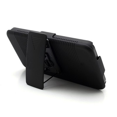 „Trīs vienā“ HTC One M7 melns apvalks / Vacins.lv