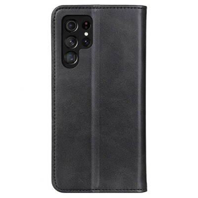 Samsung Galaxy S24 Ultra (SM-S928) „Split“ sērijas melns atvērams maciņš, maks | Vacins.lv