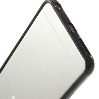 Apple iPhone 6 Plus (6s Plus) klasikinis juodas TPU rėmelis (kraštų apvadas, bamperis) / Priedai.lt