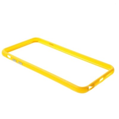 Apple iPhone 6 Plus (6s Plus) klasikinis geltonas TPU rėmelis (kraštų apvadas, bamperis) / Priedai.lt