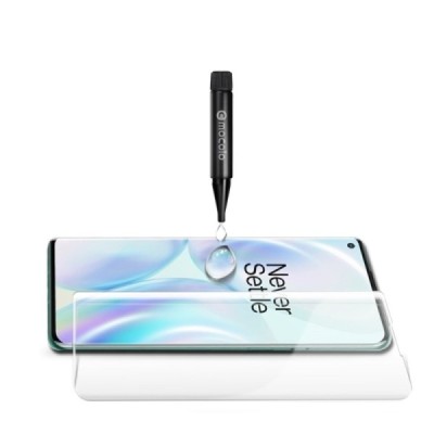 OnePlus 8 Pro „Amorus“ UV Liquid Tempered Glass dzidrs ekrāna aizsargstikls | Vacins.lv