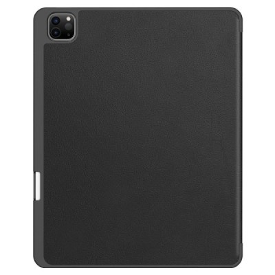 Apple iPad Air 13 (2024, M2) (modeļiem: A2903, A2904) atvēramais melns maciņš - maks ar vietu, kur ielikt stylus | Vacins.lv