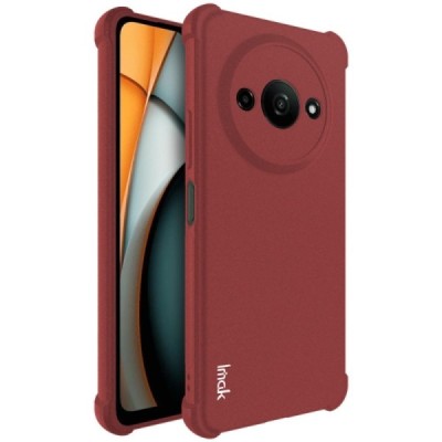 Xiaomi Redmi A3 (Poco C61) Imak pastiprinātas aizsardzības cieta silikona (TPU) bordo vāciņš | Vacins.lv