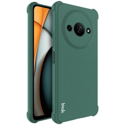Xiaomi Redmi A3 (Poco C61) Imak pastiprinātas aizsardzības cieta silikona (TPU) zaļš vāciņš | Vacins.lv