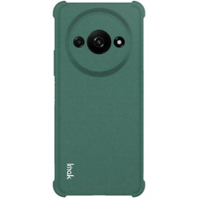 Xiaomi Redmi A3 (Poco C61) Imak pastiprinātas aizsardzības cieta silikona (TPU) zaļš vāciņš | Vacins.lv