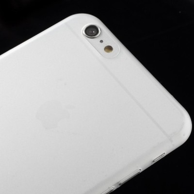 Apple iPhone 6 Plus (6s Plus) pasaulē planākais balts futrālis / Vacins.lv