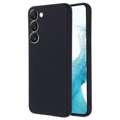 Samsung Galaxy S23 (SM-S911) Shell cieta silikona (TPU) apvalks - melns | vacins.lv