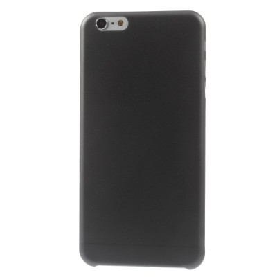 Ploniausias pasaulyje plastikinis skaidrus Apple iPhone 6 (6s) juodas dėklas - nugarėlė / Priedai.lt